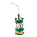 Decorazione mini giostra Verde - personalizzabile con logo