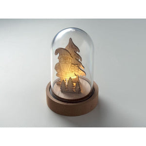 Decorazione natalizia a LED natural - personalizzabile con logo