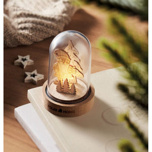 Decorazione natalizia a LED natural - personalizzabile con logo
