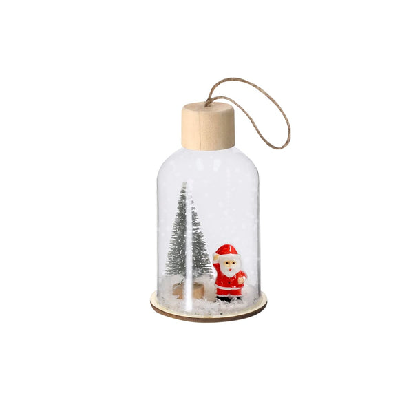 Decorazione Natalizia Babek natural - personalizzabile con logo