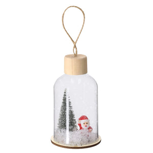 Decorazione Natalizia Babek natural - personalizzabile con logo