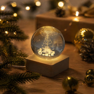 Decorazione Natalizia Kyper natural - personalizzabile con logo