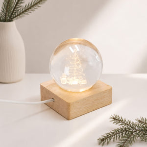 Decorazione Natalizia Kyper natural - personalizzabile con logo