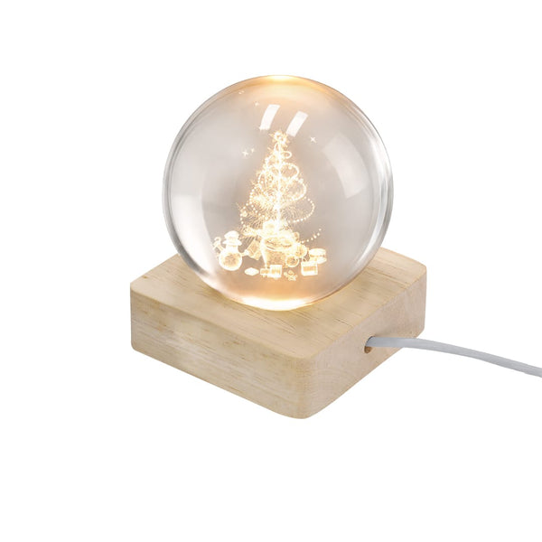Decorazione Natalizia Kyper natural - personalizzabile con logo
