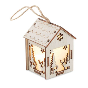 Decorazione natalizia natural - personalizzabile con logo