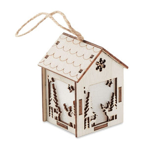 Decorazione natalizia natural - personalizzabile con logo