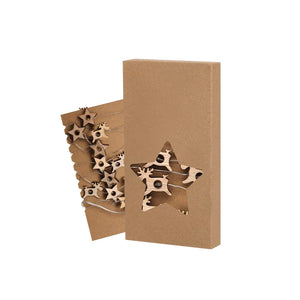 Decorazione Natalizia Plentox natural - personalizzabile con logo