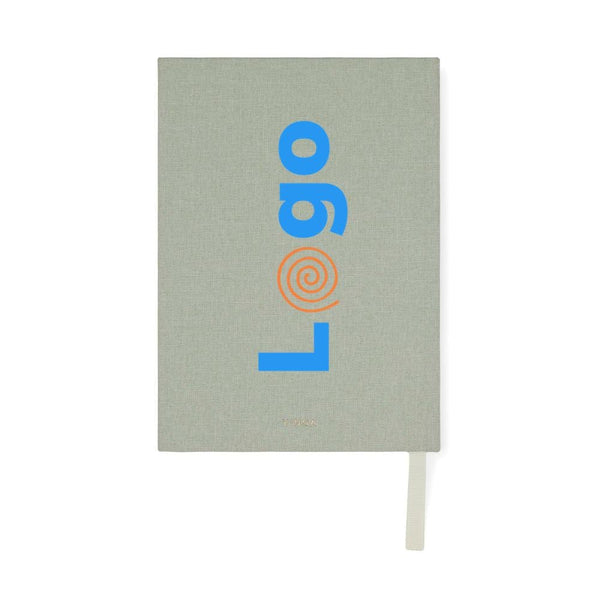 Diario VINGA Mind in carta riciclata GRS verde - personalizzabile con logo