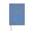 Diario VINGA One memory a day in carta riciclata GRS blu - personalizzabile con logo