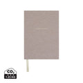 Diario VINGA Thankfulness in carta riciclata GRS beige - personalizzabile con logo