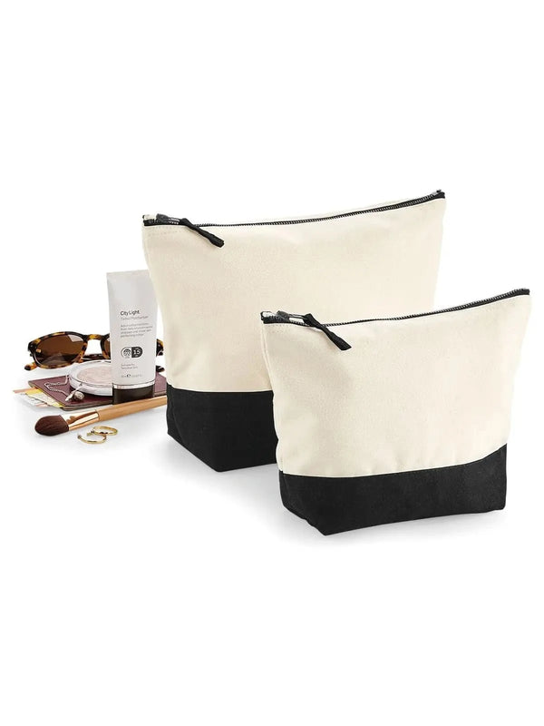 Dipped Base Canvas Accessory Bag M - personalizzabile con logo