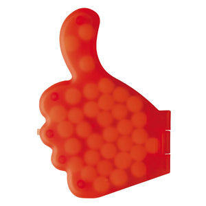 Dispenser mentine Thumb Rosso - personalizzabile con logo