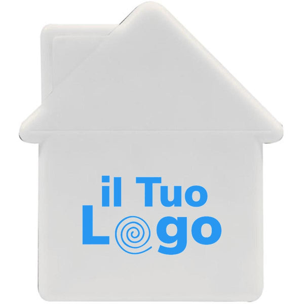 Dispenser per mentine casetta bianco - personalizzabile con logo