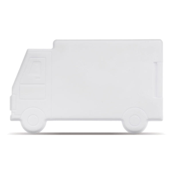 Dispenser per mentine Truck Bianco - personalizzabile con logo