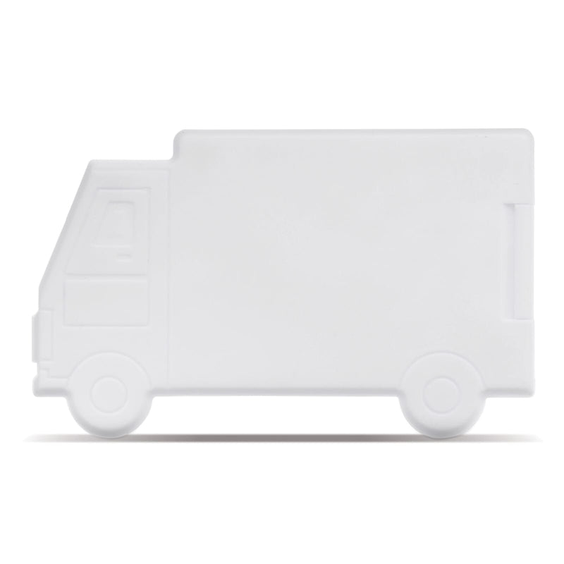 Dispenser per mentine Truck Bianco - personalizzabile con logo