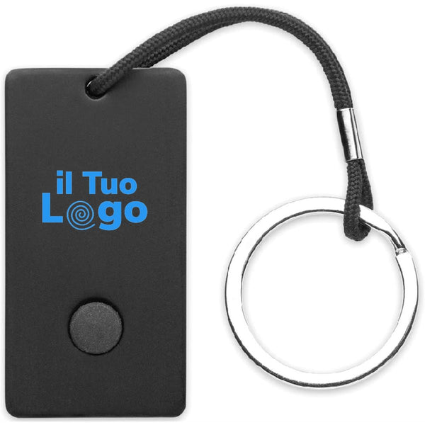 Dispositivo cercachiavi Nero - personalizzabile con logo