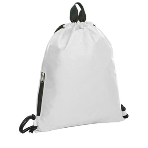 Drawstring bag JOIN bianco - personalizzabile con logo