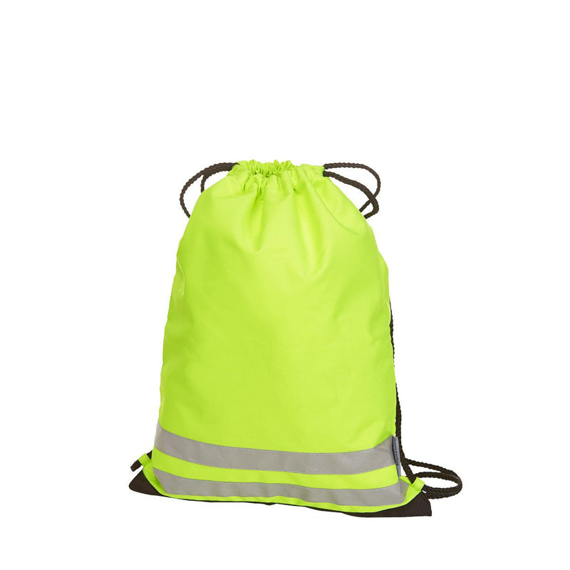 drawstring bag REFLEX Neon Yellow / UNICA - personalizzabile con logo