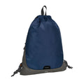 Drawstring Bag STEP blu - personalizzabile con logo
