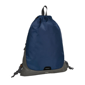Drawstring Bag STEP blu - personalizzabile con logo