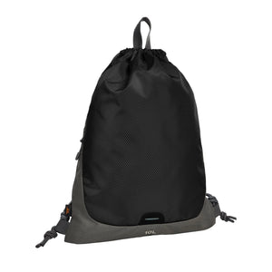 Drawstring Bag STEP nero - personalizzabile con logo