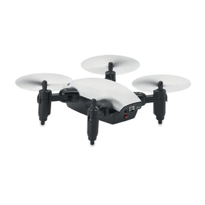 Drone pieghevole WIFI bianco - personalizzabile con logo