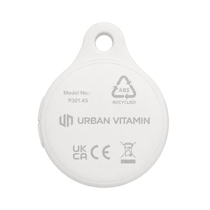 Dual finder ricaricabile con luce Urban Vitamin Aptos - personalizzabile con logo