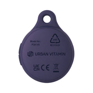 Dual finder ricaricabile con luce Urban Vitamin Aptos - personalizzabile con logo