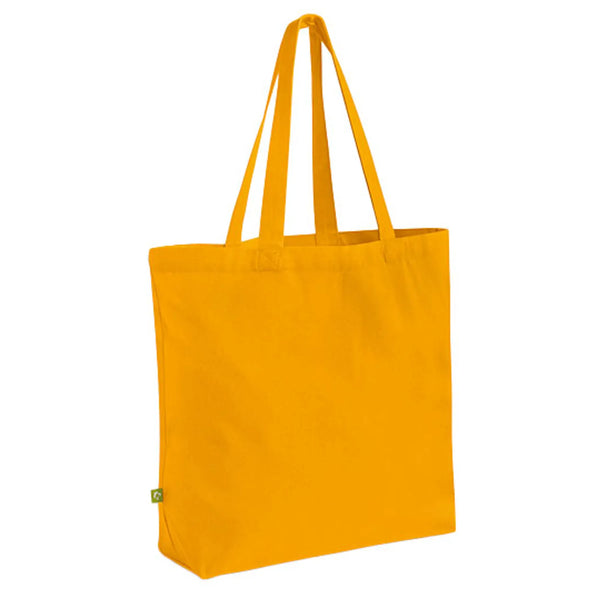 EarthAware Maxi Shopper Organic arancione - personalizzabile con logo