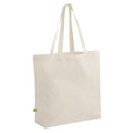 EarthAware Maxi Shopper Organic beige - personalizzabile con logo