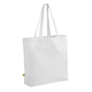 EarthAware Maxi Shopper Organic bianco - personalizzabile con logo