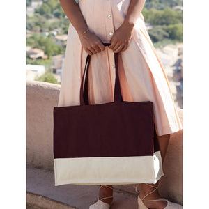 EarthAware® Shopper Organic contrasto - personalizzabile con logo