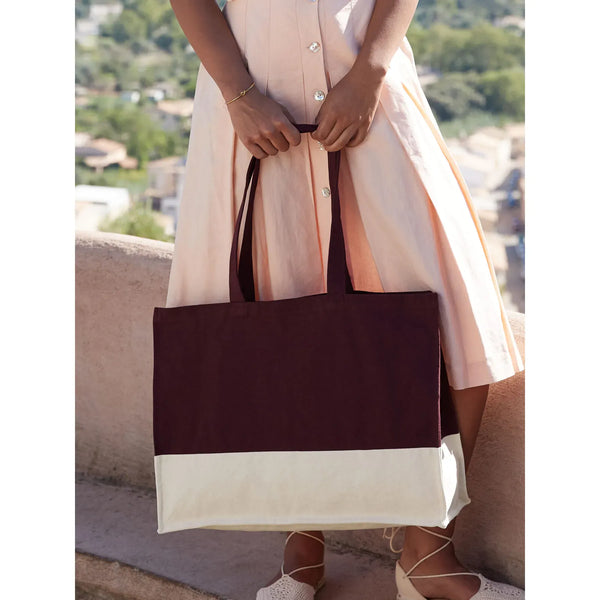 EarthAware® Shopper Organic contrasto - personalizzabile con logo