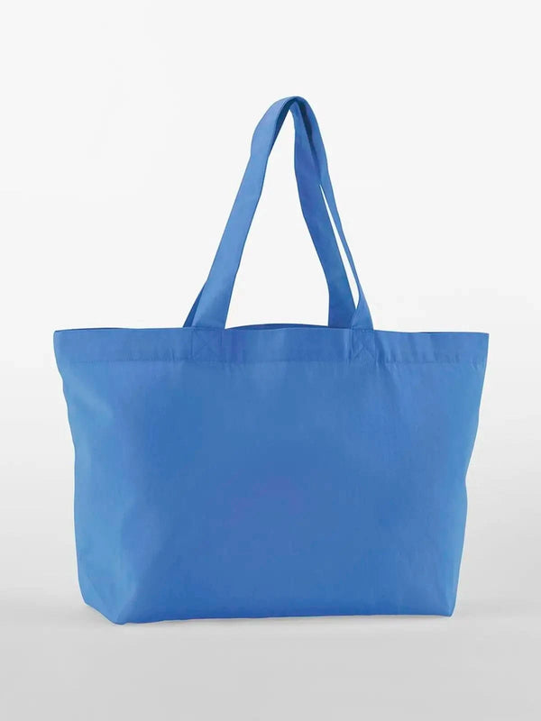 EarthAwareÂ® Organic Twill Shopper cornflower blue - personalizzabile con logo