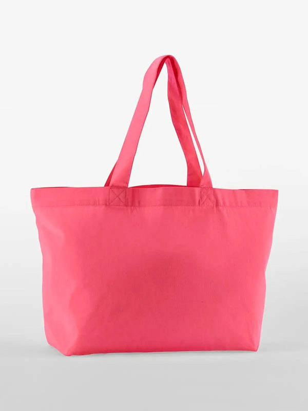 EarthAwareÂ® Organic Twill Shopper rosa - personalizzabile con logo