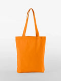 EarthAwareÂ® Organic Twill Tote arancione - personalizzabile con logo