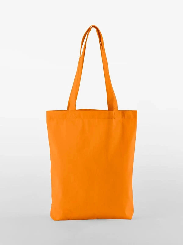 EarthAwareÂ® Organic Twill Tote arancione - personalizzabile con logo