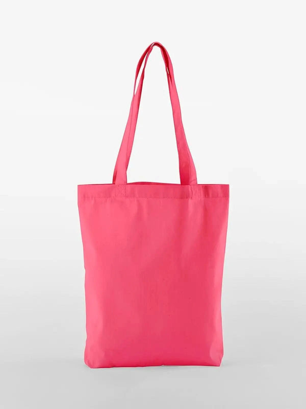 EarthAwareÂ® Organic Twill Tote rosa - personalizzabile con logo