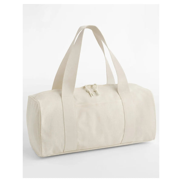 Edit Canvas Duffle bianco - personalizzabile con logo