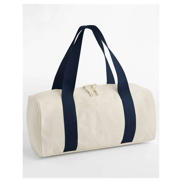 Edit Canvas Duffle natural/navy - personalizzabile con logo