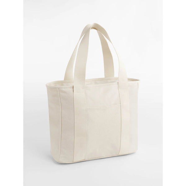 Edit Canvas Tote bianco - personalizzabile con logo