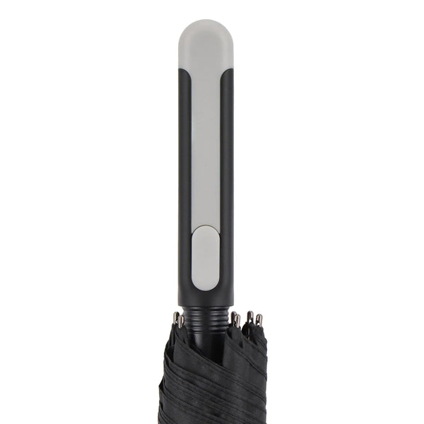 Emerantia 190T Pongee 23" Ombrello a bastone Apertura automatica - personalizzabile con logo