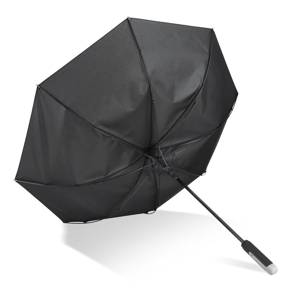 Emerantia 190T Pongee 23" Ombrello a bastone Apertura automatica - personalizzabile con logo
