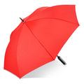 Emerantia 190T Pongee 23" Ombrello a bastone Apertura automatica Rosso - personalizzabile con logo
