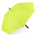 Emerantia 190T Pongee 23" Ombrello a bastone Apertura automatica verde - personalizzabile con logo