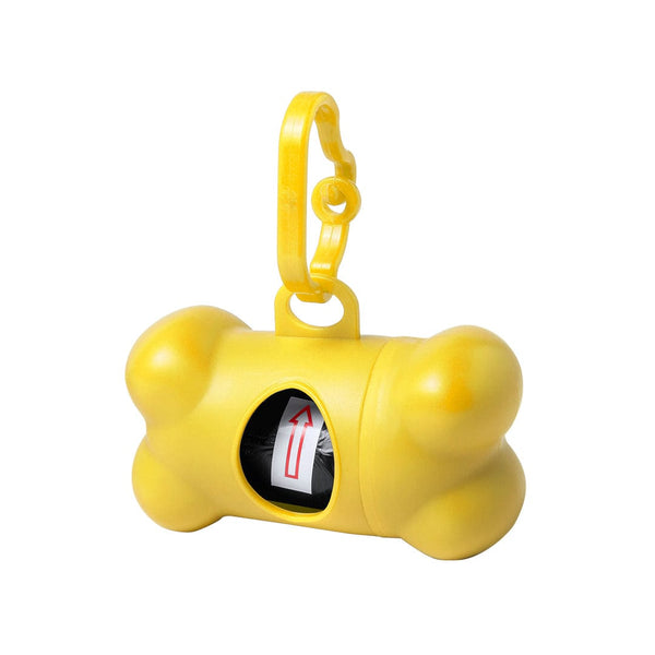 Erogatore Sacchetti Rucin giallo - personalizzabile con logo