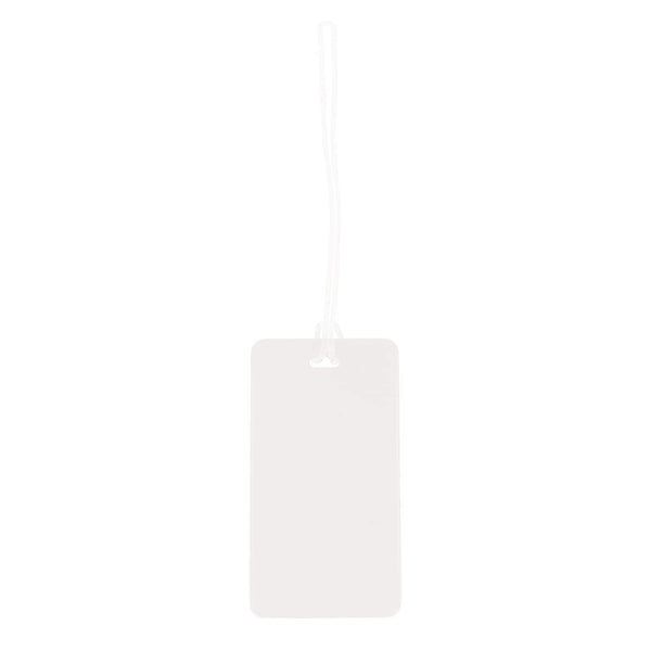 Etichetta bagaglio Bianco - personalizzabile con logo