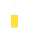 Etichetta bagaglio Giallo - personalizzabile con logo