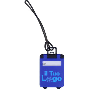 Etichetta bagaglio in alluminio per valige - personalizzabile con logo