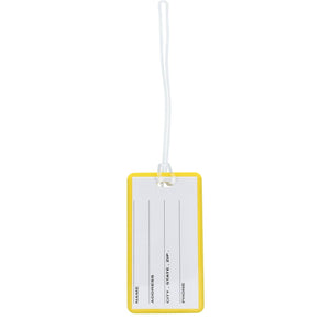 Etichetta bagaglio - personalizzabile con logo